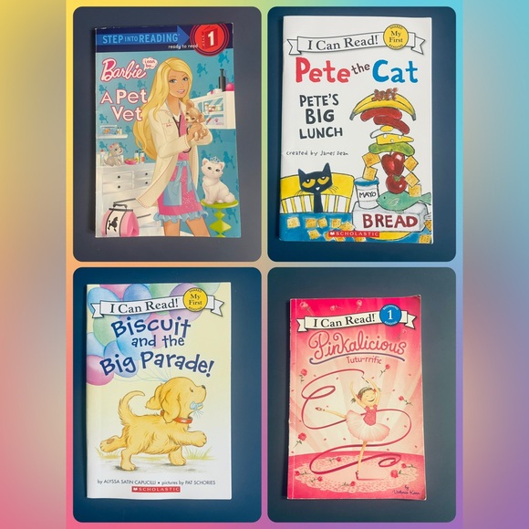 Other - (4 books) Barbie Pet Vet and Friends Book Set